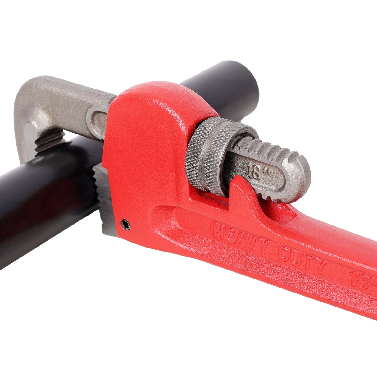 3Pcs 14&18&24 - inch Straight Heavy Duty Pipe Wrench Set Adjustable Alloy Steel Grip - Fab Heavy Parts