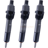 3PCS Fuel Injector 2645A049 Fits for Perkins 903-27 Engine