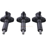 3PCS Fuel Injector 734596M91 12033255 Fits for Massey Ferguson Tractor 135 150 165 300 40 3165 2200 2135 203 Replacement - Fab Heavy Parts