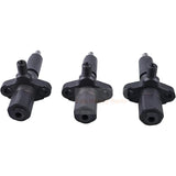 3PCS Fuel Injector 734596M91 12033255 Fits for Massey Ferguson Tractor 135 150 165 300 40 3165 2200 2135 203 Replacement - Fab Heavy Parts