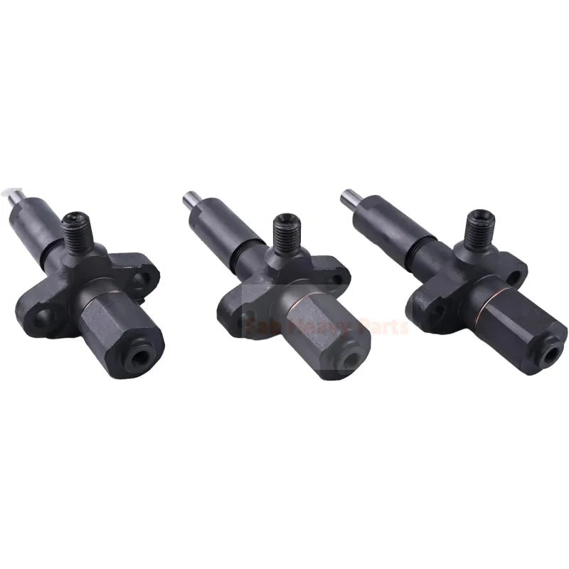 3PCS Fuel Injector 734596M91 12033255 Fits for Massey Ferguson Tractor 135 150 165 300 40 3165 2200 2135 203 Replacement - Fab Heavy Parts