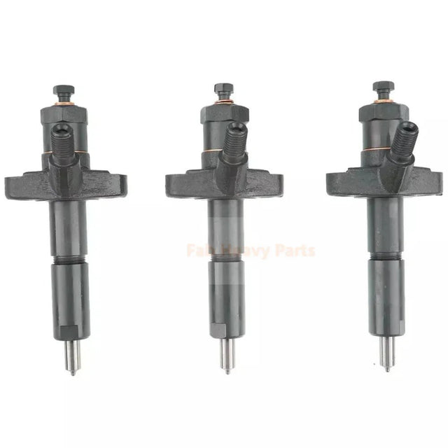 3Pcs Fuel Injector D0NN9F593A D4NN9F593A for Ford New Holland Engine 256 Tractor 2000 3000 4000 5000 5100 5200 5500+ - Fab Heavy Parts