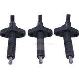 3PCS Fuel Injectors 1103-3200 1103-3205 1103-3206 1103-3207 1103-3208 C5NE9F593C Fits for Ford New Holland 3000 3055 3100 3120 3150 3300 3310 3330 4000 4100 4500 5000 5190 5340