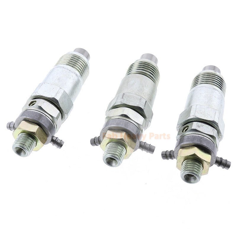 3Piece Fuel Injector 14971 - 53002 14971 - 53000 Fits for Kubota Engine D850 Rototiller AD70 - Fab Heavy Parts
