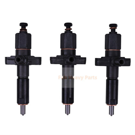 3Piece Fuel Injector 17/108600 17/919500 Fits for Perkins Engine AD3.152 JCB Loader 2CX 406 408 210S 2CXL - Fab Heavy Parts