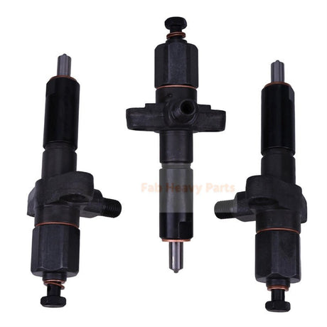 3Piece Fuel Injector 17/108600 17/919500 Fits for Perkins Engine AD3.152 JCB Loader 2CX 406 408 210S 2CXL - Fab Heavy Parts