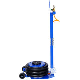 3T Triple Bag Air Jack Pneumatic Jack 3 bag Lifting 16in Capacity 6600lbs - Blue - Fab Heavy Parts