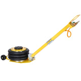 3T Triple Bag Air Jack Pneumatic Jack 3 bag Lifting 16in Capacity 6600lbs - Yellow - Fab Heavy Parts