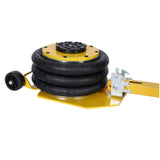 3T Triple Bag Air Jack Pneumatic Jack 3 bag Lifting 16in Capacity 6600lbs - Yellow - Fab Heavy Parts