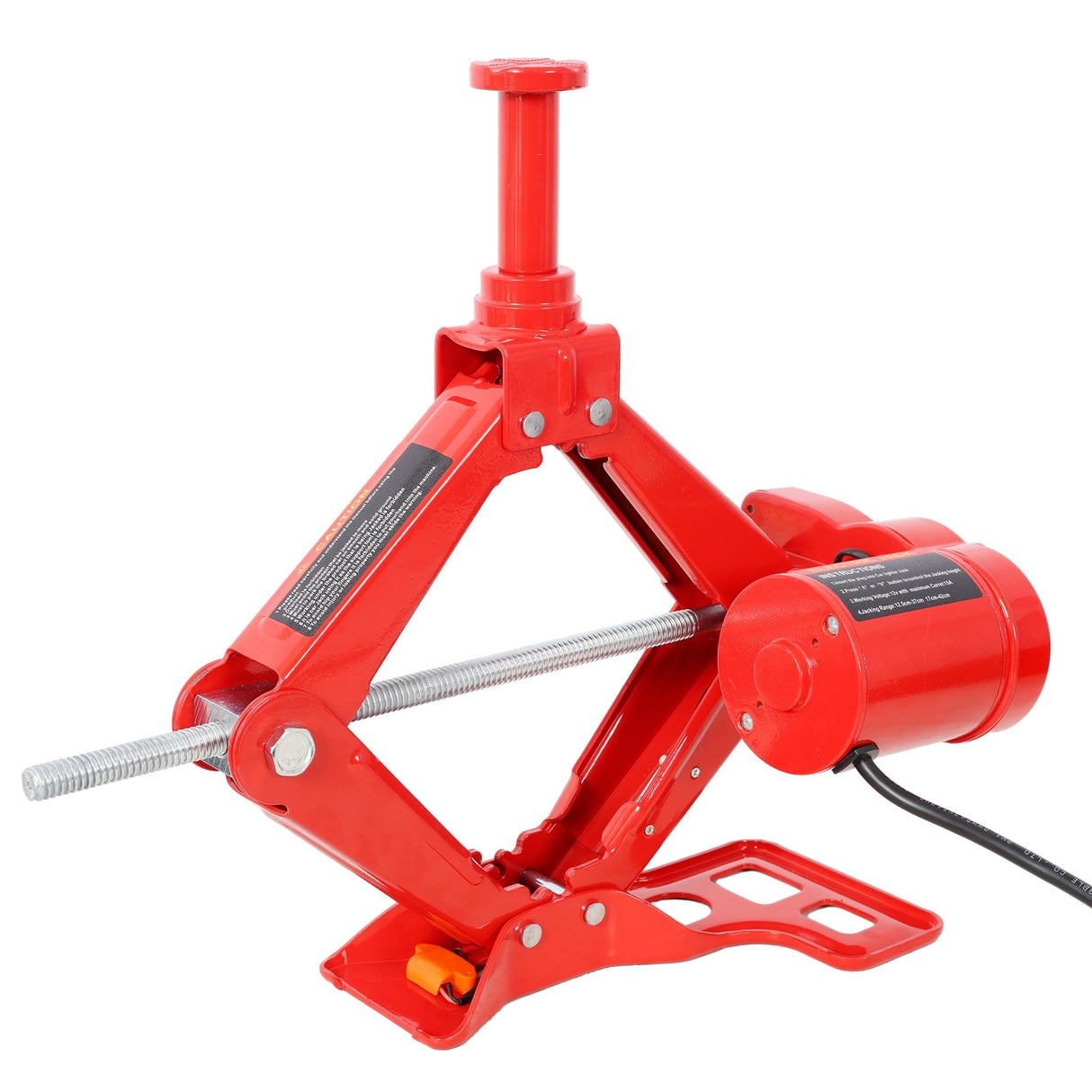3Ton 12V Electric Car Scissor Jack Kit Heavy Duty Portable Auto Lift Floor Jack Roadside Emergency Tire Changing Tool for Sedans & SUVs - Fab Heavy Parts