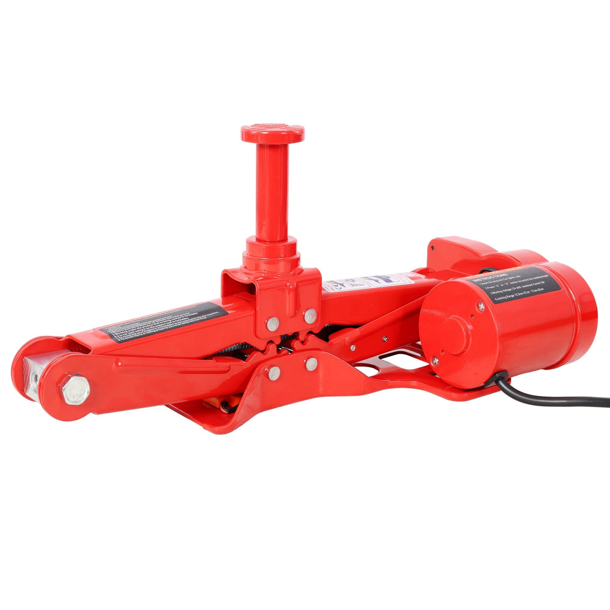 3Ton 12V Electric Car Scissor Jack Kit Heavy Duty Portable Auto Lift Floor Jack Roadside Emergency Tire Changing Tool for Sedans & SUVs - Fab Heavy Parts