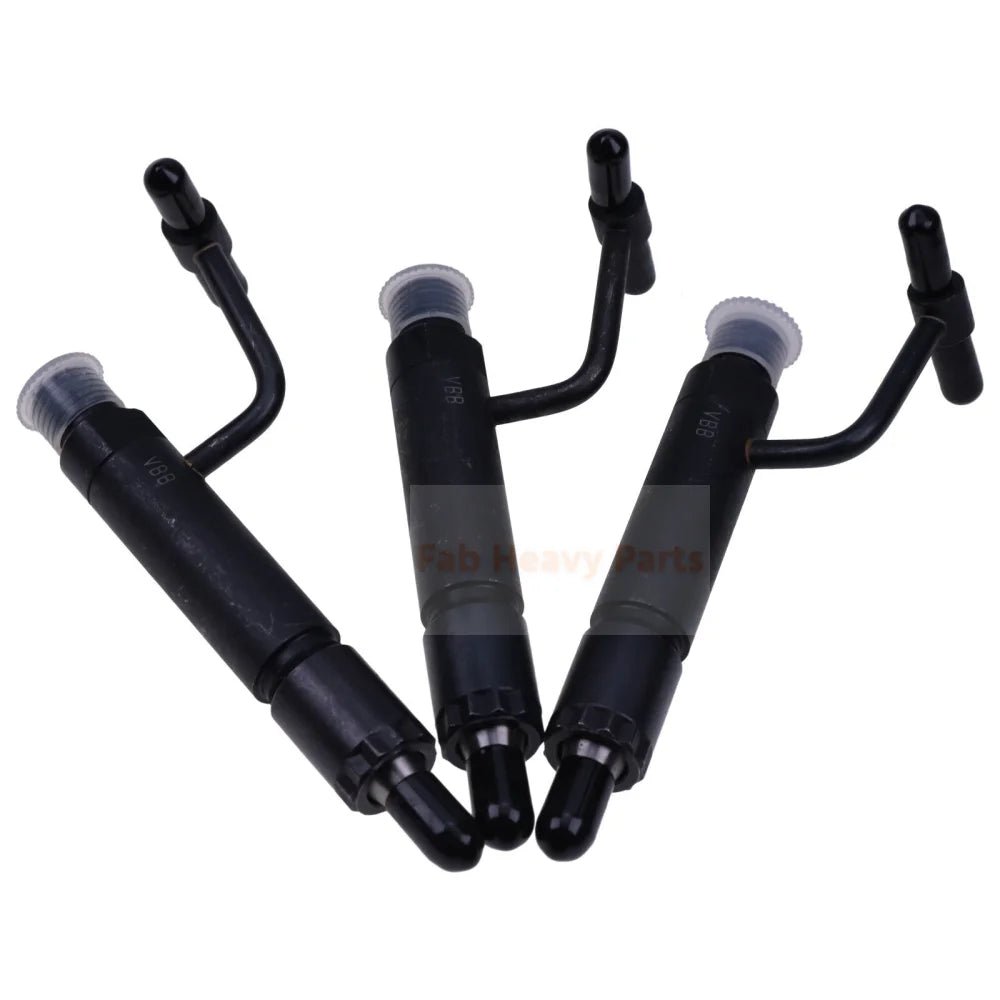 3X Fuel Injector 729506 - 53100 Fits for Komatsu 3D84 - 2 3D84E - 3P 3D84N - 2B PC20 - 7 PC28UU - Fab Heavy Parts