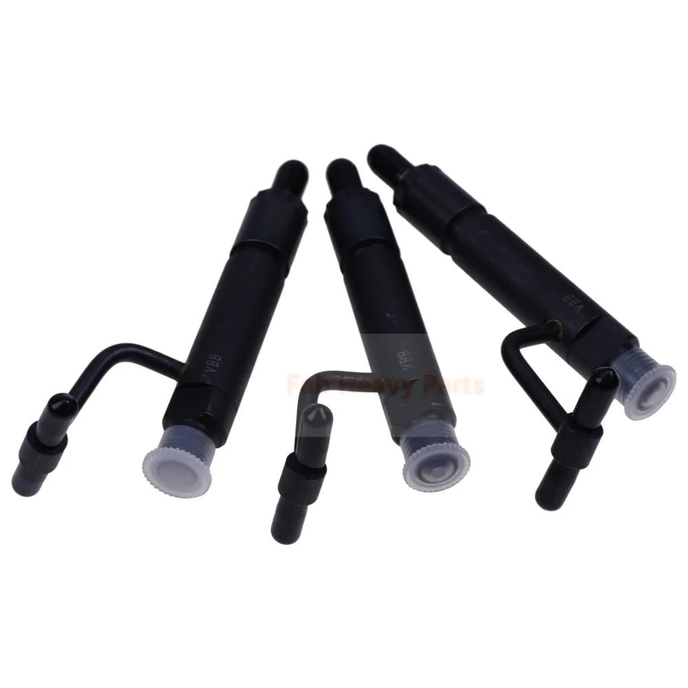 3X Fuel Injector 729506 - 53100 Fits for Komatsu 3D84 - 2 3D84E - 3P 3D84N - 2B PC20 - 7 PC28UU - Fab Heavy Parts