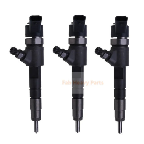 3X Fuel Injector MIU802181 Fits for John Deere 3038E 3039R 3043D 4052R Engine 3TNV84T Final clearance - Fab Heavy Parts