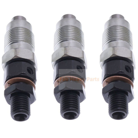 3X Fuel Injector SBA131406340 for New Holland TC24D TZ22D TZ25DA Case DX25E DX24 - Fab Heavy Parts