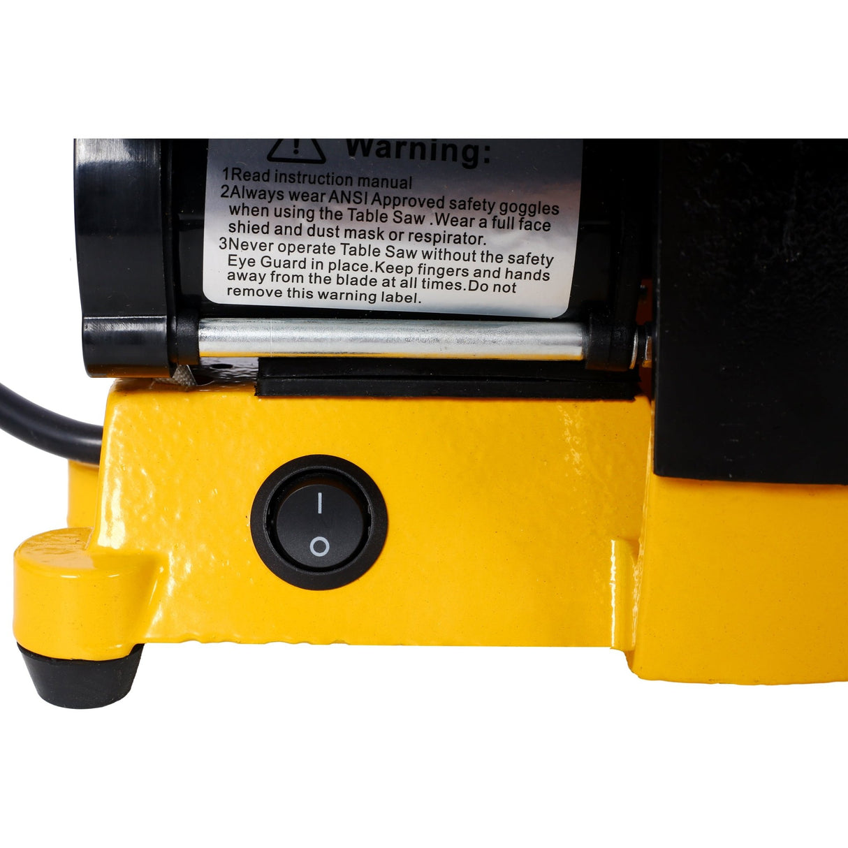 4" 90W Mini Table Saw Top Cut Off Miter Multifunctional Desktop w/ 3 Blades - Fab Heavy Parts