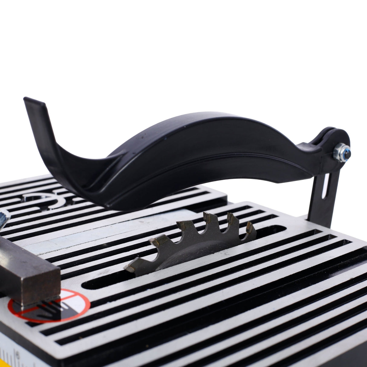 4" 90W Mini Table Saw Top Cut Off Miter Multifunctional Desktop w/ 3 Blades - Fab Heavy Parts