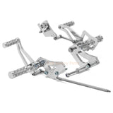 4" Billet Forward Controls Pegs Fits for Honda Shadow Aero 750 VT750C 2004 - 2015 - Fab Heavy Parts