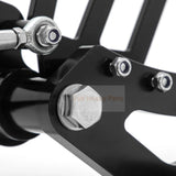 4" Billet Forward Controls Pegs Fits for Honda Shadow Aero 750 VT750C 2004 - 2015 - Fab Heavy Parts