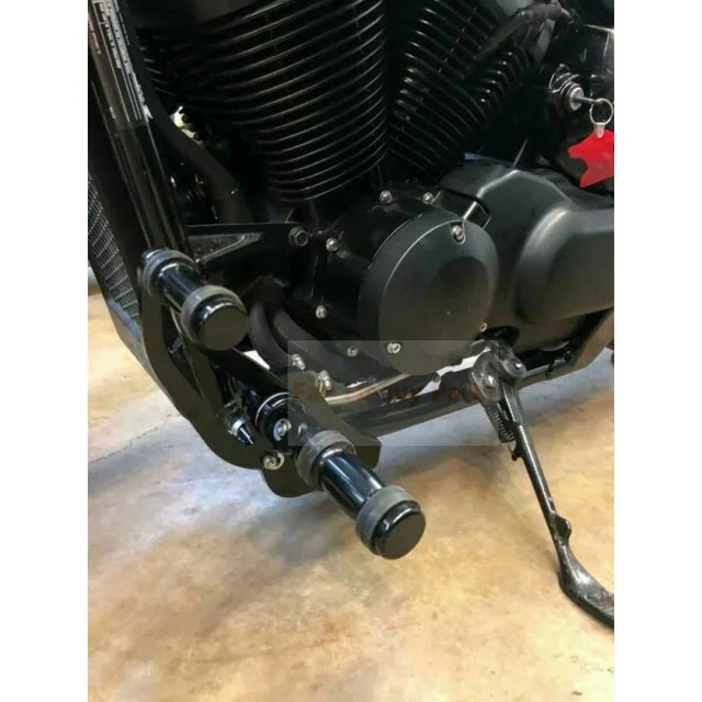 4" Billet Forward Controls Pegs Fits for Honda Shadow Aero 750 VT750C 2004 - 2015 - Fab Heavy Parts