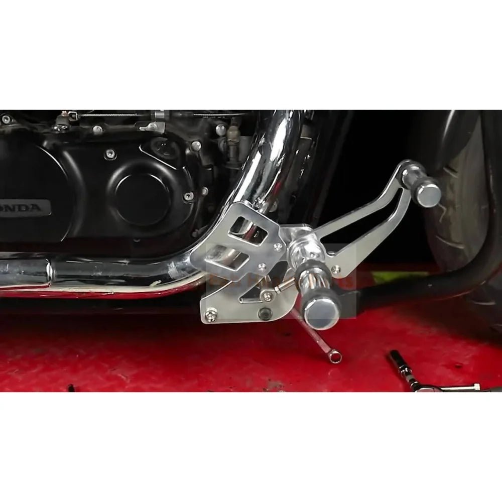 4" Billet Forward Controls Pegs Fits for Honda Shadow Aero 750 VT750C 2004 - 2015 - Fab Heavy Parts