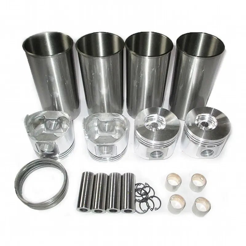 4 Cylinder Piston Liner Kits for Isuzu 4HE1 4HE1T Engine NPR NQR GMC W3 W4 W5 4.8L - Fab Heavy Parts