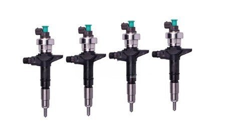 4 Fuel Injectors 295050-0910 8-98159583-1 Fits for Isuzu Engine 4JK1 4JJ1 Vehicle - Fab Heavy Parts