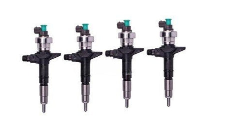 4 Fuel Injectors 295050-0910 8-98159583-1 Fits for Isuzu Engine 4JK1 4JJ1 Vehicle - Fab Heavy Parts
