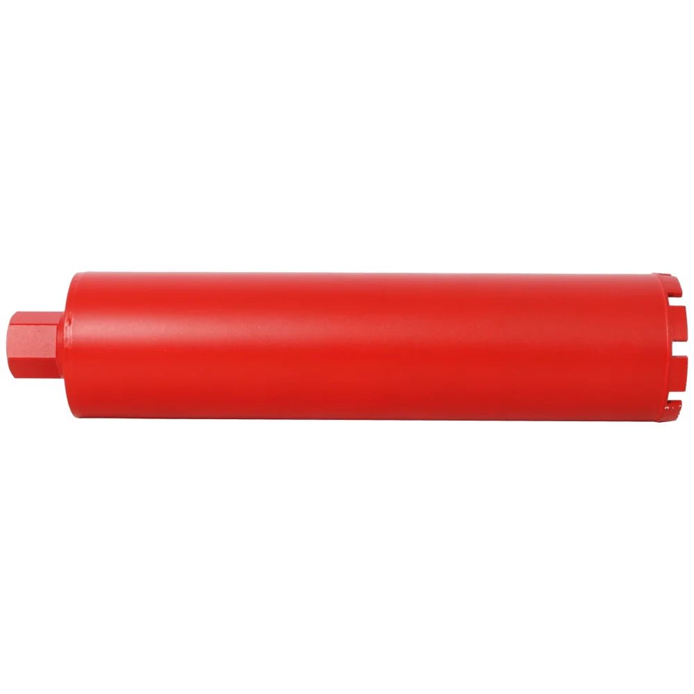 4 Inch Diamond Core Drill Bits 1-1/4"-7 Thread Diamond Core Bit for Cured Concrete with Rebar Hard Masonry Brick Block Stucco Stone Flat - Fab Heavy Parts