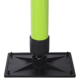 4 Pack Adjustable Support Pole Steel 3rd Hand Support System Extends from 45 to 114 Inch with Carry Bag - Green - Fab Heavy Parts