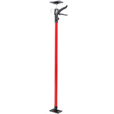 4 Pack Adjustable Support Pole Steel 3rd Hand Support System Extends from 45 to 114 Inch with Carry Bag - Red - Fab Heavy Parts