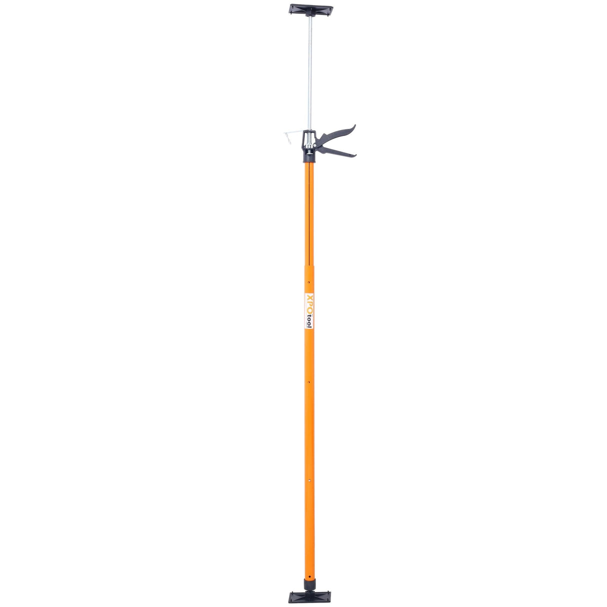 4 Pack Adjustable Support Pole Steel 3rd Hand System Rod for Jacks Cargo Bars Drywalls Cabinet Jacks for Installing Cabinets Extends from 45 to 114 Inch with Carrry Bag - Orange - Fab Heavy Parts