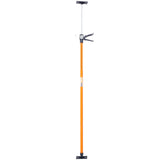 4 Pack Adjustable Support Pole Steel 3rd Hand System Rod for Jacks Cargo Bars Drywalls Cabinet Jacks for Installing Cabinets Extends from 45 to 114 Inch with Carrry Bag - Orange - Fab Heavy Parts