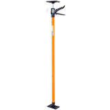 4 Pack Adjustable Support Pole Steel 3rd Hand System Rod for Jacks Cargo Bars Drywalls Cabinet Jacks for Installing Cabinets Extends from 45 to 114 Inch with Carrry Bag - Orange - Fab Heavy Parts