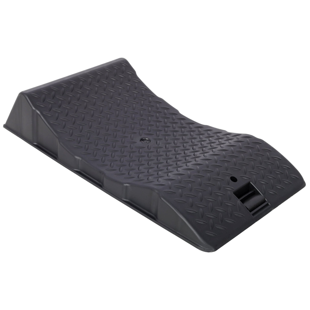 4 Pack Car Tire Saver Ramps Anti - Slip Hard Plastic Design with Carry Bag - Black - Fab Heavy Parts