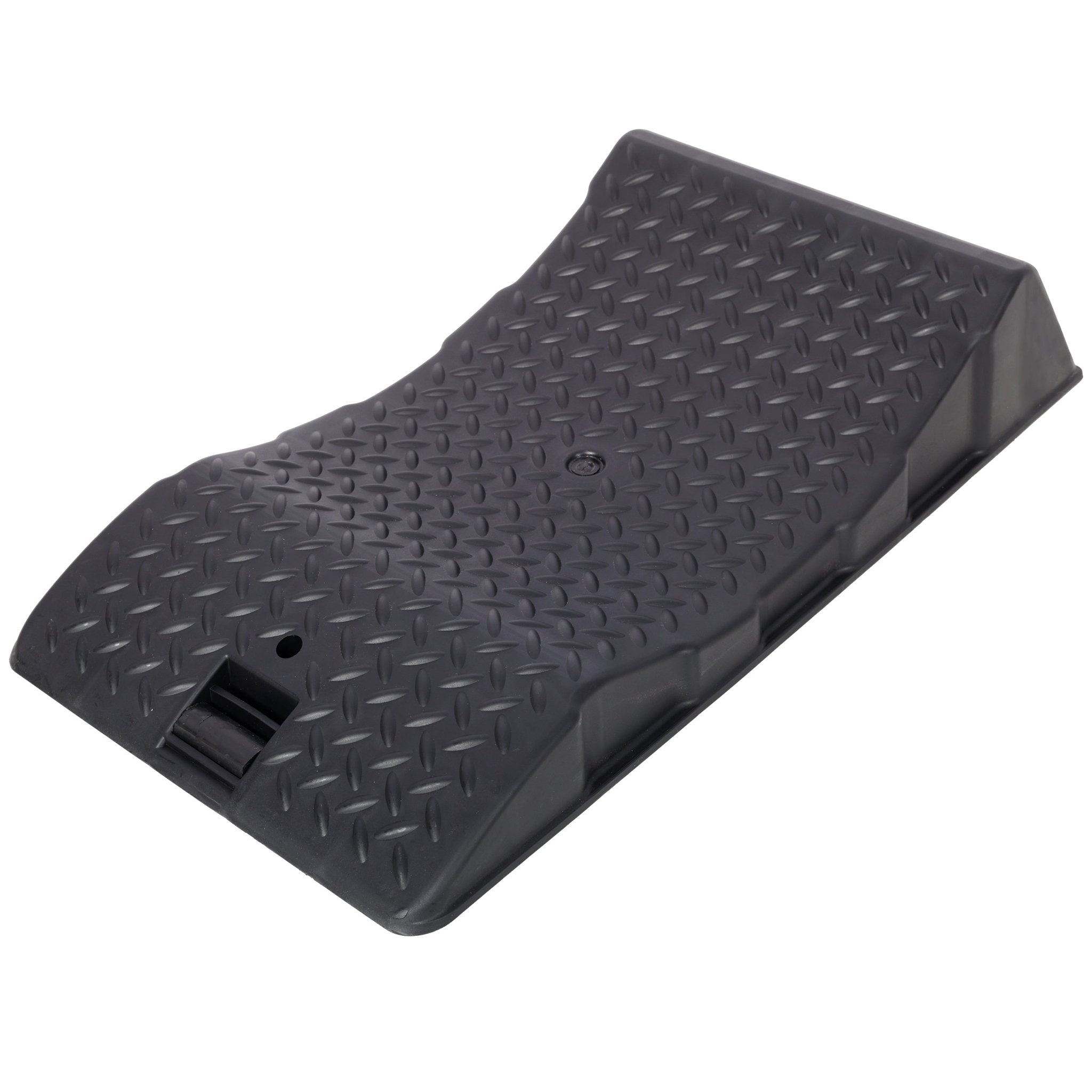 4 Pack Car Tire Saver Ramps Anti - Slip Hard Plastic Design with Carry Bag - Black - Fab Heavy Parts