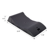 4 Pack Car Tire Saver Ramps Anti - Slip Hard Plastic Design with Carry Bag - Black - Fab Heavy Parts