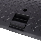 4 Pack Car Tire Saver Ramps Anti - Slip Hard Plastic Design with Carry Bag - Black - Fab Heavy Parts