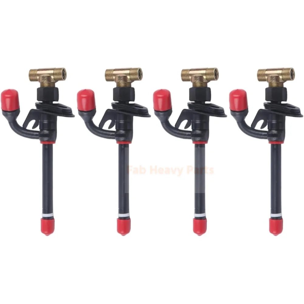 4 - Pack Fuel Injector 28481 Pencil Injector RE36935 RE36936 SE501098 Fits for John Deere 2955 3100 3110 3200 3210 5103 5200 5300 5400 5500 6310 6500 6506 6600 210C 300D 190E 290D 490D - Fab Heavy Parts