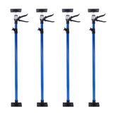 4 PCS 360° Rotating Adjustable Support Rod with 45° Tilt Stand Height - Adjustable Quick - Release Handle & Non - Slip TPR Pads - Fab Heavy Parts