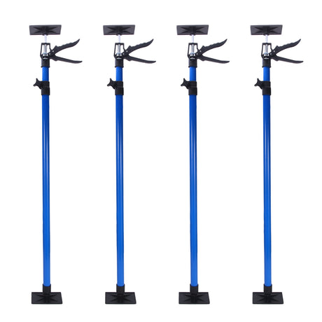 4 PCS 360° Rotating Adjustable Support Rod with 45° Tilt Stand Height - Adjustable Quick - Release Handle & Non - Slip TPR Pads - Fab Heavy Parts