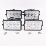 4 PCS 6"x4" LED Cab Light 6500K AH159332 Fits for John Deere Combine 9410 9510 9610 9400 9500 9600 9450 9550 - Fab Heavy Parts