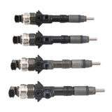 4 PCS Aftermarket Fuel Injector 1J770 - 53075 Fits for Kubota Engine V3307 Tractor M6060HDC M6060HFC M7060HDC M4 - 071HDC12 - Fab Heavy Parts