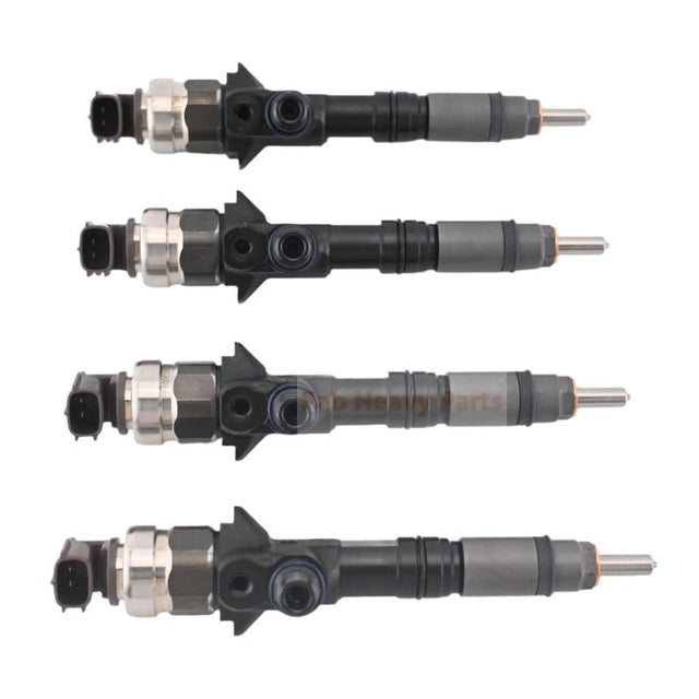 4 PCS Aftermarket Fuel Injector 1J770 - 53075 Fits for Kubota Engine V3307 Tractor M6060HDC M6060HFC M7060HDC M4 - 071HDC12 - Fab Heavy Parts