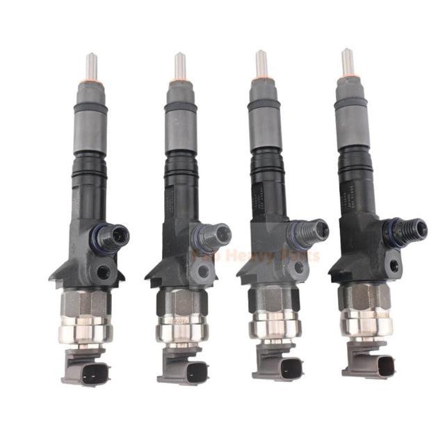 4 PCS Aftermarket Fuel Injector 1J770 - 53075 Fits for Kubota Engine V3307 Tractor M6060HDC M6060HFC M7060HDC M4 - 071HDC12 - Fab Heavy Parts