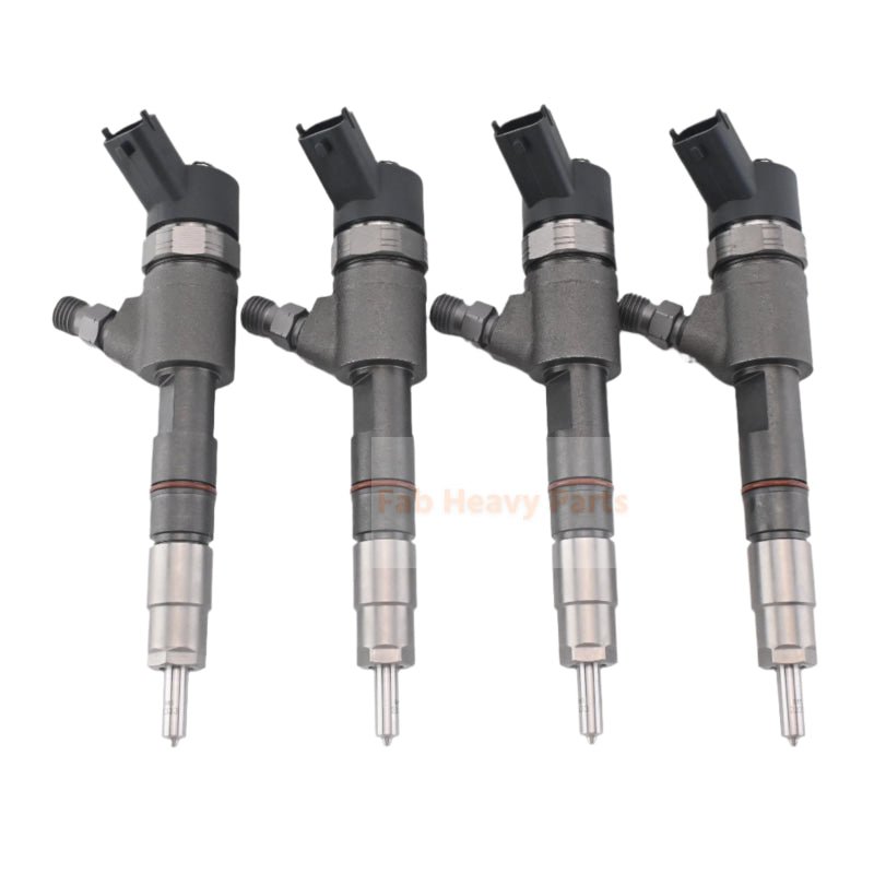 4 PCS Common Rail Fuel Injector 129E01 - 53100 Fits for Yanmar Engine 4TNV98CT - Fab Heavy Parts