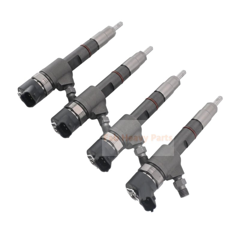 4 PCS Common Rail Fuel Injector 129E01 - 53100 Fits for Yanmar Engine 4TNV98CT - Fab Heavy Parts