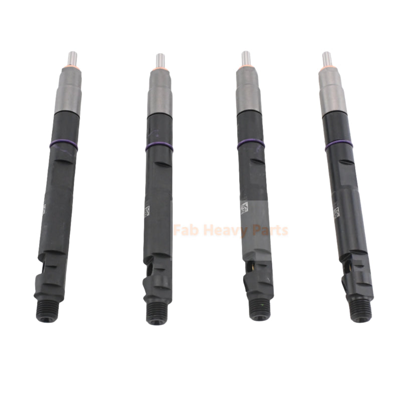 4 PCS Inyector de combustible de riel común 320/06881 se adapta al motor JCB 444 Skid Steer Carger 225 260 280 300 330