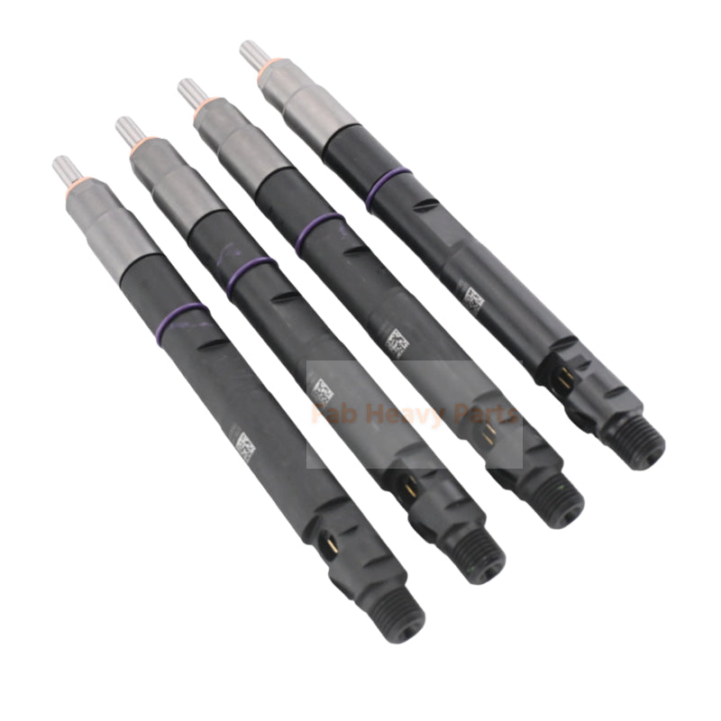 4 PCS Inyector de combustible de riel común 320/06881 se adapta al motor JCB 444 Skid Steer Carger 225 260 280 300 330
