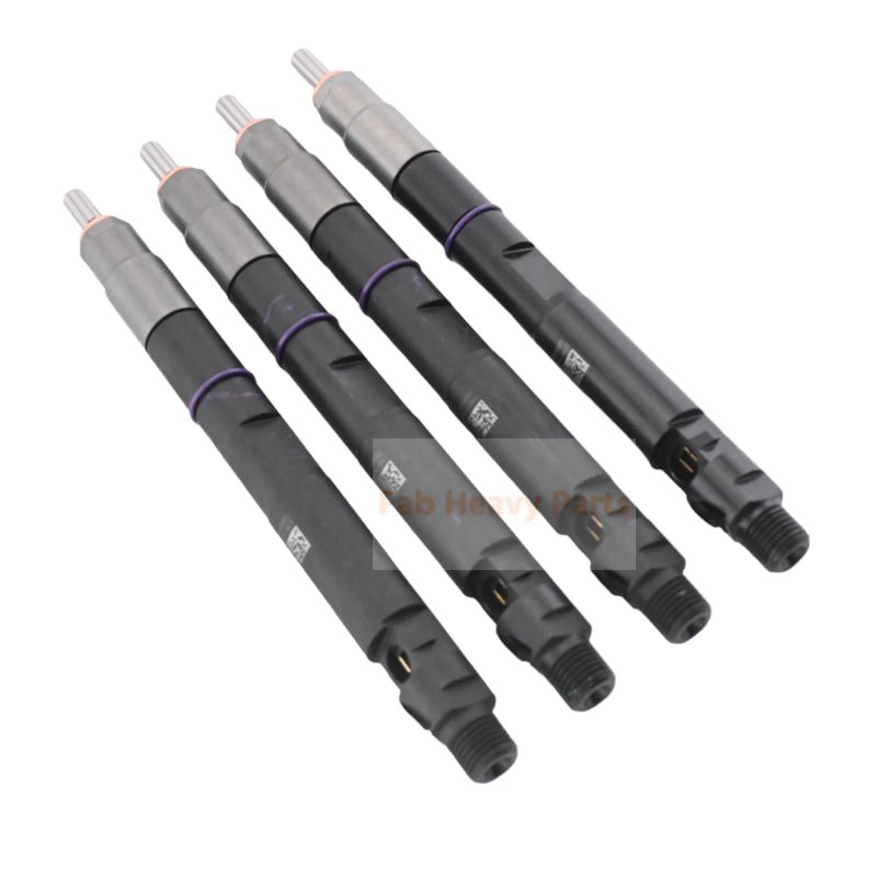 4 PCS Common Rail Fuel Injector 320/06881 Fits for JCB Engine 444 Skid Steer Loader 225 260 280 300 330 - Fab Heavy Parts
